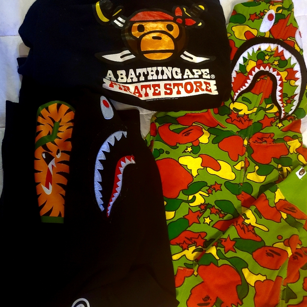 Bape bundle (3 hoodies)